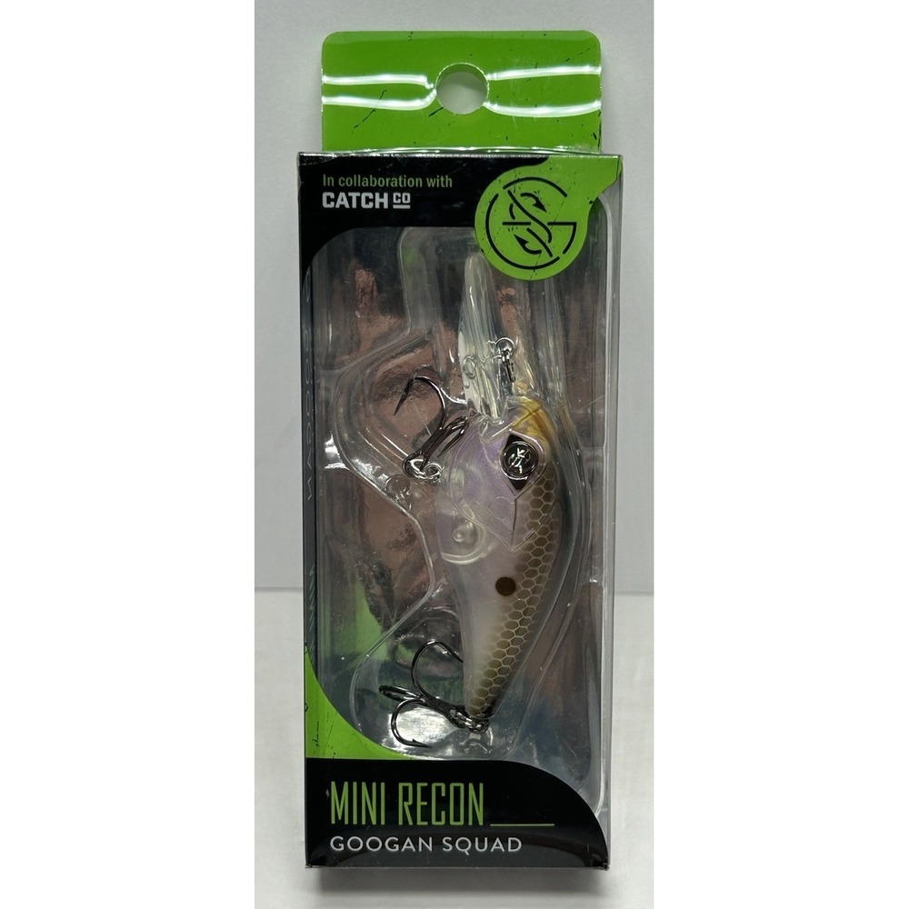Googan Squad Mini Recon Bass Crankbait 2" 1/4 Oz Native Shad Fishing Lure New